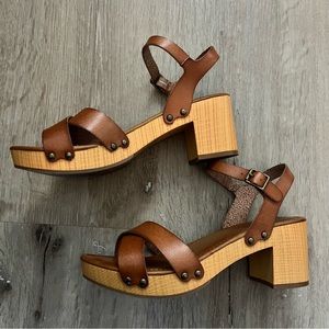 MIA Women's Susan Platform Clog Sandal Size 9